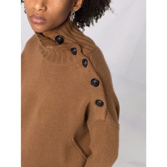 Zadig & Voltaire Alma Cashmere Turtleneck Sweater Size S - Picture 3 of 10